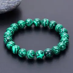 金運成功守護グリーン天然石ブレスレット開運仕事運
