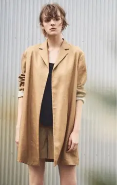 【売り切りSale‼️】theory スプリングコート　OVERLAY LUXE