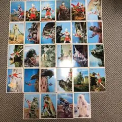 ウルトラマン　5円引きブロマイド　28枚セット　レッドキング　ジャミラ他