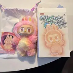 ラブブ Big into Energy ぬいぐるみ ピンク royalty