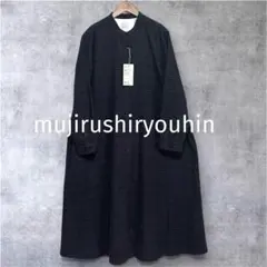 ꕤ新品ꕤ 無印良品　今季　フランネルスタンドカラーワンピース