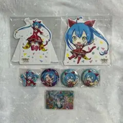 初音ミク ボカロ　 缶バッジ ラバーストラップ　プロセカ　アニメイトカフェ 初音ミク ボカロ 缶バッジ ラバーストラップ プロセカ アニメイト