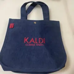 KALDI COFFEE FARM コーデュロイ トートバッグ 2026