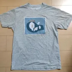 モンベル イラスト付きグレーTシャツ Sサイズ