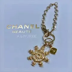 【新品未使用】CHANEL 正規品 バッグチャーム ココフレーク キーリング