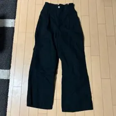 ブラックカジュアルパンツ Lサイズ