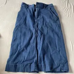 ブルー デニム タイトスカートのサムネイル