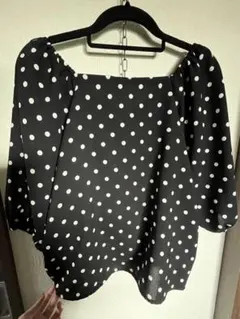 半額値下中！スクエアネックオフショル4wayブラウス