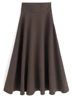 GRL ハイウエストフレアスカート グレイル