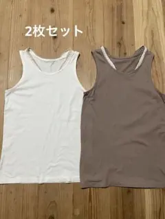 ＊首元レースタンクトップ2枚セット＊のサムネイル