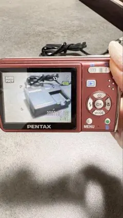 動作品】PENTAX Optio S6 デジタルカメラ SDカード付 - メルカリ