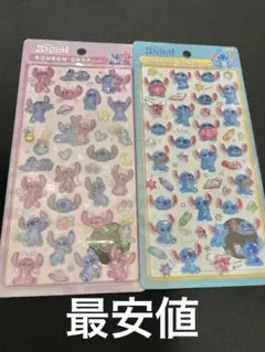 【正規品】ボンボンドロップシール　ディズニー第二弾　スティッチ2枚セット♡