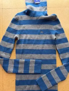 【BURBERRY】タートルネックニット