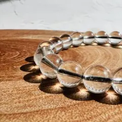 天然石　プラチナルチル　ブレスレット(N-625）