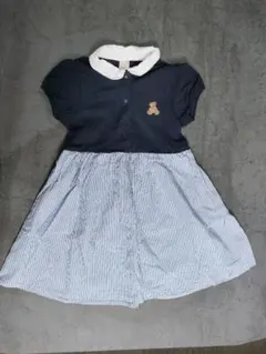 petit main ポロシャツワンピース　110cm