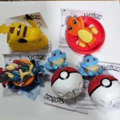 未使用　ポケモン　マクドナルド　ハッピーセット　全種　4種　マック　おもちゃ