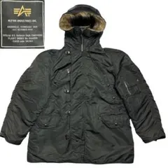 USA製 ALPHA N3B M ミリタリージャケット 3A382 アルファ