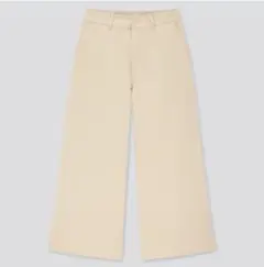 【新品未使用】ユニクロUNIQLOワイドクロップドパンツXL
