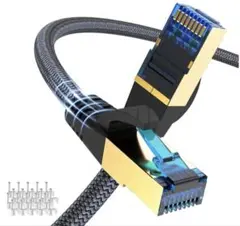 CAT8 Ethernet Cable 40Gbps 高速LANケーブル
