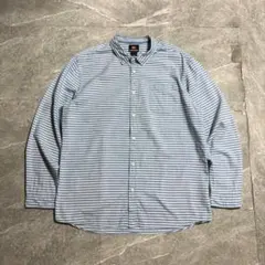 QUIKSILVER ボーダーシャツ 長袖 横ノリ系 サーフブランド ストリートのサムネイル