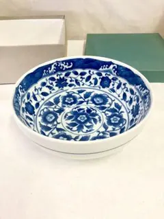 古伊万里 染付 ぼたん紋 大鉢 - メルカリ