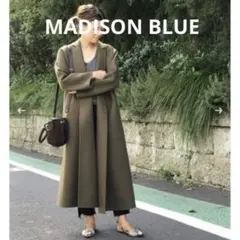 【MADISON BLUE】ドルマンスリーブロングコート/カーキのサムネイル