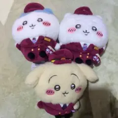 ちいかわ 阪急電車コラボ マスコット 3体セット