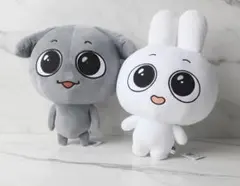 Kkamung&Angto めちゃもふぐっとぬいぐるみ 2個セット - メルカリ