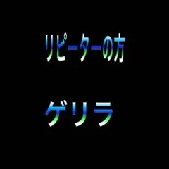 リピーター様専用　ゲリラ　③