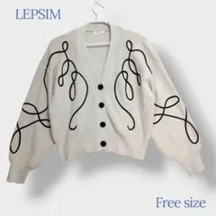 ＊LEPSIM レプシィム＊ Fサイズ トップス カーディガン ニット 長袖