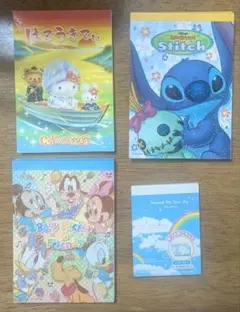 【即購入OK】平成レトロ　メモ帳　4点セット