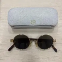 MOSCHINO サングラス ラウンド ゴールド べっ甲柄のサムネイル