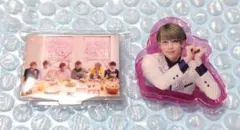 エーステ ミニアクリルポスター 春組 アクリルクリップ 千景 2点セット