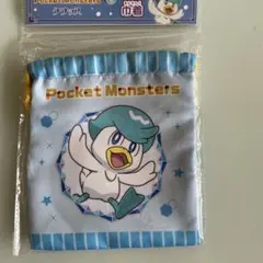 ポケットモンスター クワッス 巾着ポーチ 水色