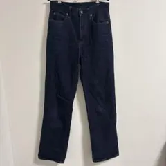 UNIQLO ワイドストレートジーンズ　23 NAVY