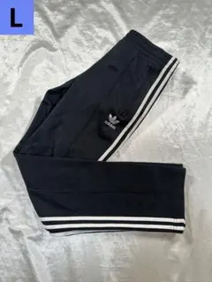 adidas ヨーロッパ トラックパンツ トレフォイル 刺繍ロゴ