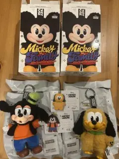 POP MART ミッキーファミリー グーフィー・プルートセット