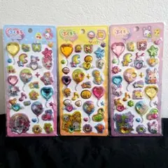 正規品 ぷくキラ バルーン ステッカーズ シール なっとうちゃん まとめ売り