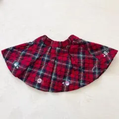 アンパンマンキッズコレクション 赤チェックスカート 90cm