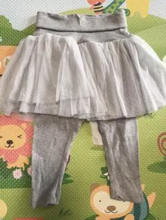 baby gap チュチュ付きレギンス 6-12ヶ月用 グレー