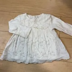 センスオブワンダー　星柄刺繍 長袖Tシャツ