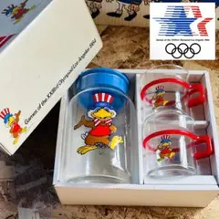★全１６点★ロス五輪❤️イーグルサム食器セット★新品★陶器★オリンピック Amazon.co.jp: 全16点ロス五輪イーグルサム食器セット陶器