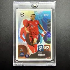 希少サッカーカード フランクリベリー バイエルンミュンヘン topps