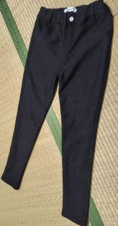 黒　スキニー　裏起毛　レディース　美品