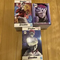 鬼滅の刃 HYOKOFIG Grandista 猗窩座 童磨　3体セット
