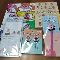 おぱんちゅうさぎ　文房具セット 5点