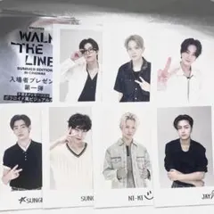 ENHYPEN walk the line 来場特典　第一弾　全７枚セット