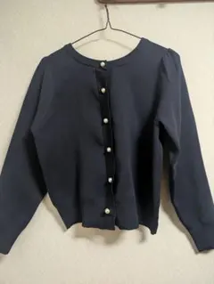 NANO universe ライトスポンディッシュパールボタンカーディガン