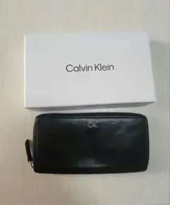 再出品Calvin Klein 長財布 ブラック 箱付きのサムネイル