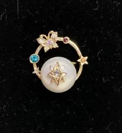 ANNA SUI リング　プラネットシリーズ　星　蝶　惑星　未使用　レア